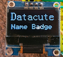 DatacuteNameBadge