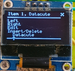 Alter Text Menu
