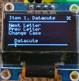 Edit Text Menu
