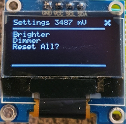 Settings Menu